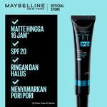 MAYBELLINE OFFICIAL Fit Me Matte + Poreless Primer Make Up - 30ml (Primer Wajah Untuk Hasil Matte Hingga 16 Jam)