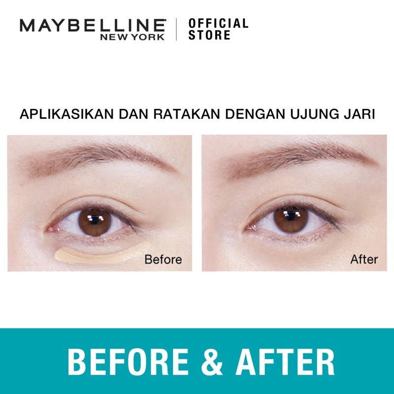 MAYBELLINE OFFICIAL Fit Me Liquid Concealer Make up - 6.7gr (Concealer Dengan Coverage Tinggi & Hasil Natural)