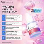 [BUNDLE HEMAT] SOMETHINC [2 PCS] Calm Down Moisturizer Refill x Serum (Calm Down! Skinpair R-Cover Cream Moisturizer, Diamond Serum, 10% Lactic + Glycolic Peeling Serum, Diamond Serum) Pelembap Muka untuk Kulit Sensitif, Kemerahan - free jade roller