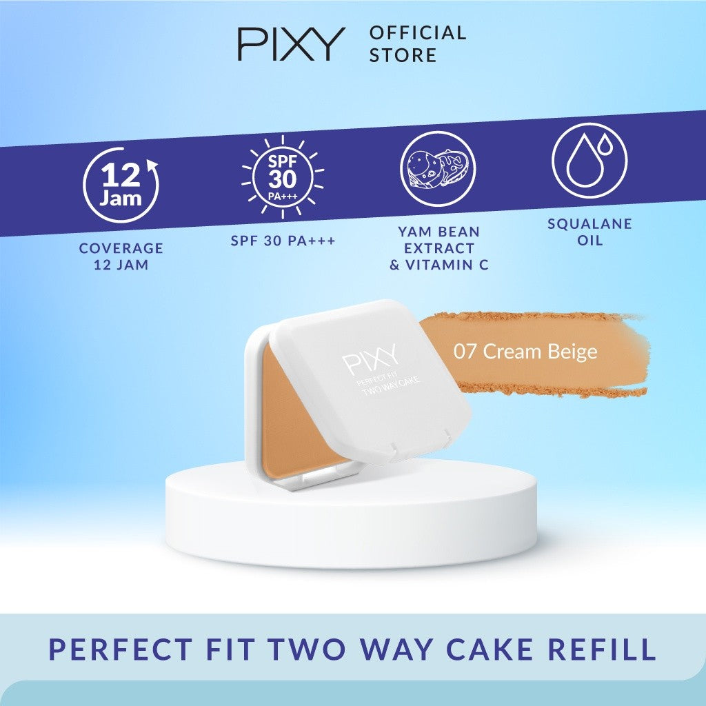 PIXY TWC Perfect Fit 07 Cream Beige - Refill