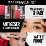 MAYBELLINE OFFICIAL Tattoo Brow 3 Day Styling Gel Brown - 6ml Browcara Mascara Alis Eye Makeup Cokelat Brow Tint Waterproof Transferproof