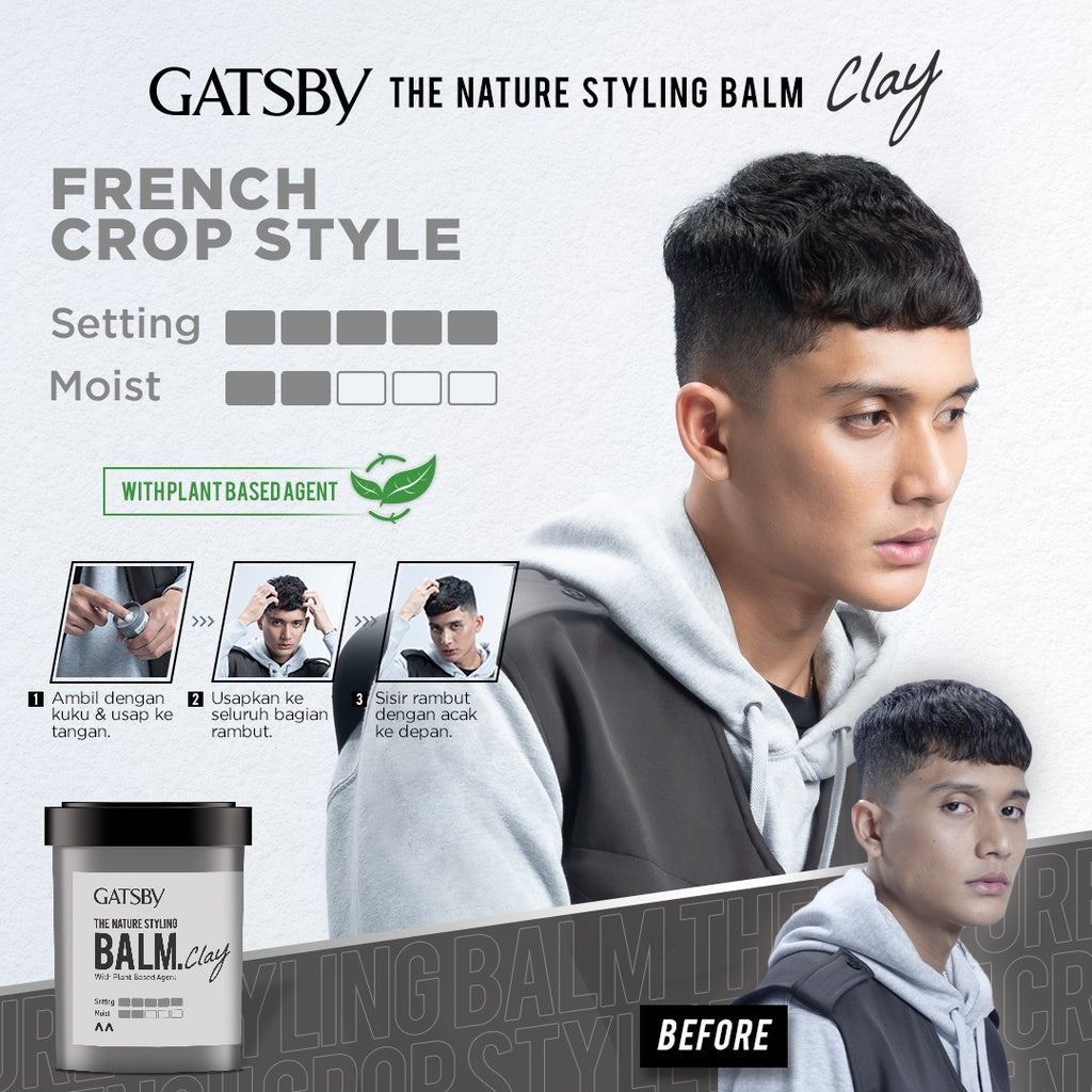 GATSBY The Nature Styling Balm Clay