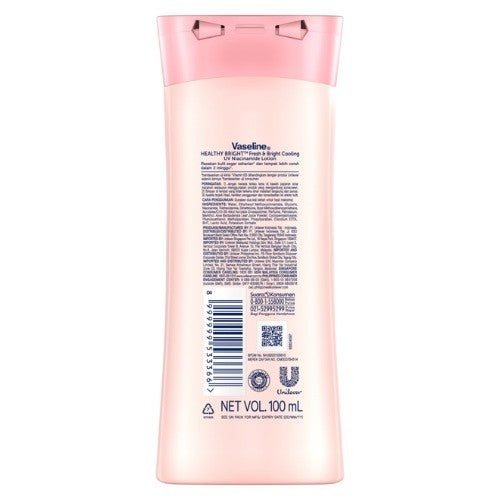 Vaseline Lotion Healthy Bright Fresh & Bright Cooling 100ml