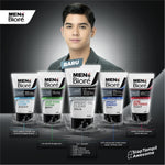 Men's Biore Micro Scrub Sabun Muka Pria Untuk Kulit Kusam Bright Energy Eksfoliasi 100 gr - Facial Wash