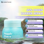 SOMETHINC Supple Power Hyaluronic9+Onsen Moisture Bomb Gel - Pelembap yang Menghidrasi cocok untuk Kulit & Sensitif, Moisturizer Non Comedogenic