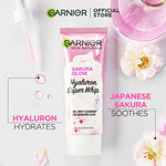 [PAKET HEMAT ISI 2] GARNIER Facial Wash Sakura Glow Ceramide Hyaluron Super Whip Foam Face Wash 100ml | Skincare Pembersih Wajah Mencerahkan sabun cuci muka sabun muka glowing dan memutihkan