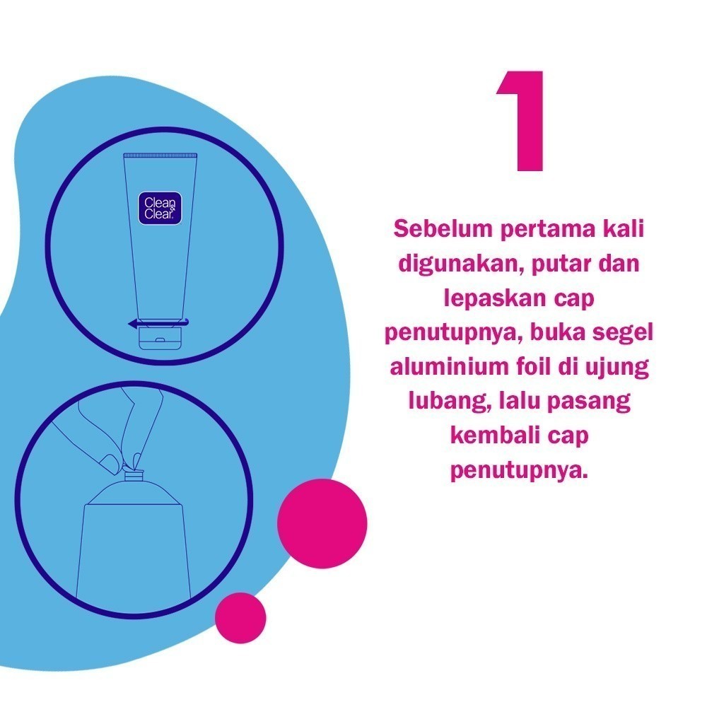 Clean & Clear Deep Action Cleanser Sabun Cuci Muka Pembersih Wajah 100gr