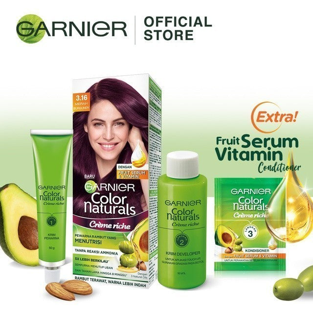 Garnier Color Natural Express Merah Burgundy x 2pcs