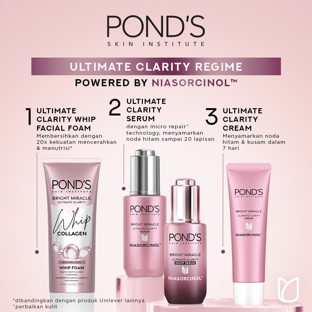 Pond's Bright Miracle Ultimate Clarity Facial Whip Foam 100G