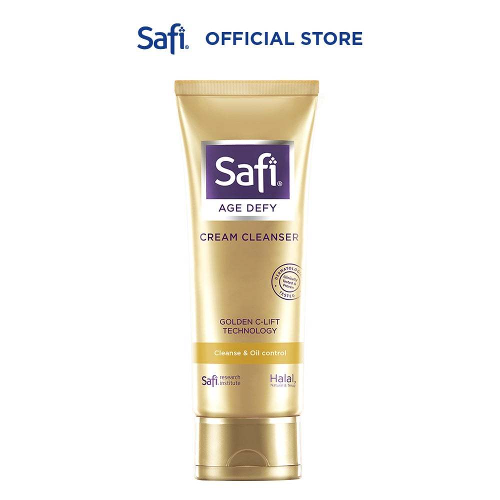 SAFI - Age Defy - Cream Cleanser 100gr - Pembersih Wajah Anti Aging