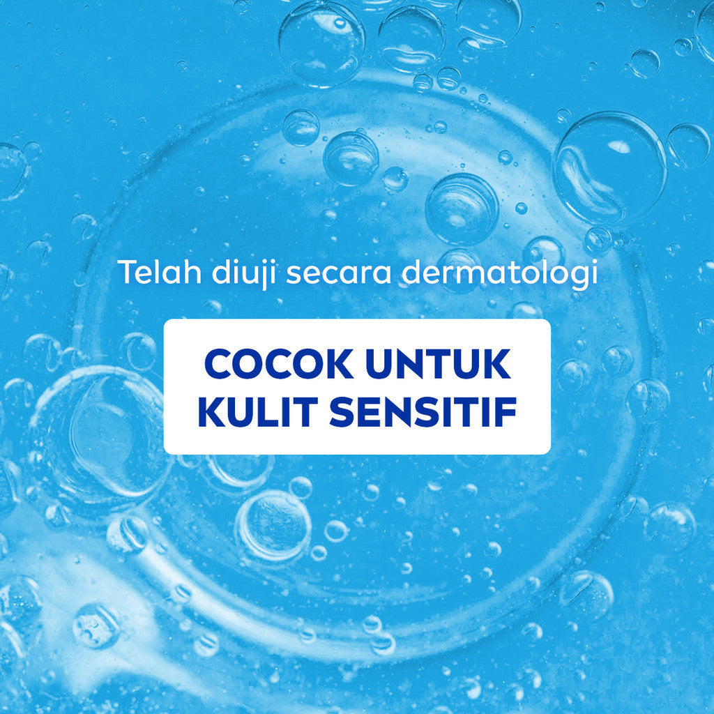 NIVEA Eye Makeup Remover Double Effect 125ml - Pembersih make up mata bibir mascara make up riasan tebal waterproof tidak perih cocok untuk kulit sensitif biphase oil micellar - Corn Flower, Purified Water