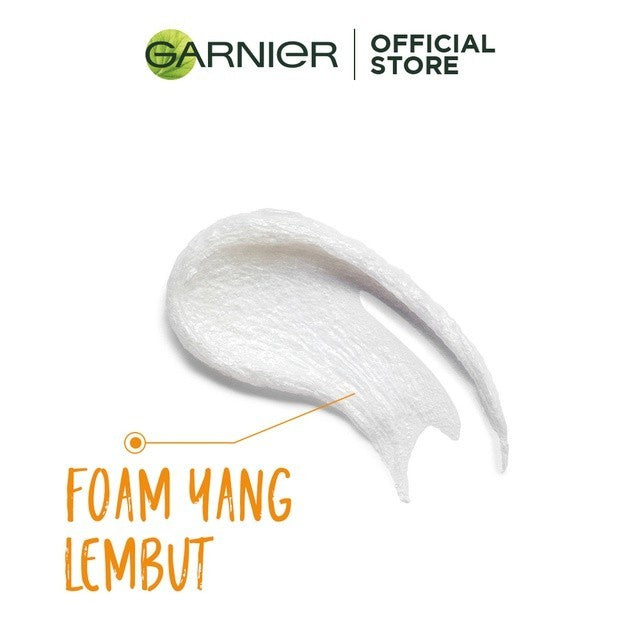 [PAKET HEMAT ISI 2] GARNIER Facial Wash Bright Complete Vitamin C Brightening Face Wash 100ml | Skincare Pembersih Wajah Mencerahkan Seperti Serum Wash sabun cuci muka sabun muka glowing dan memutihkan