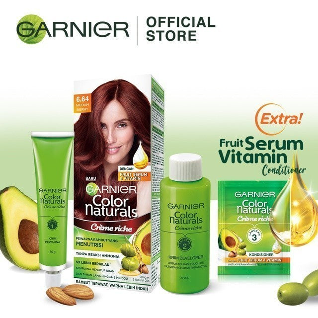 Garnier Color Natural Express Merah Berry - 2pcs
