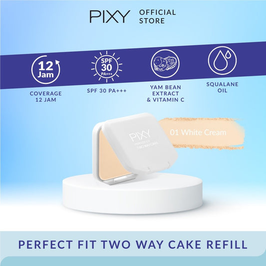 PIXY TWC Perfect Fit 01 White Cream - Refill