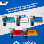 Men's Biore Micro Scrub Sabun Muka Pria Untuk Kulit Kusam Bright Energy Eksfoliasi 100 gr - Facial Wash
