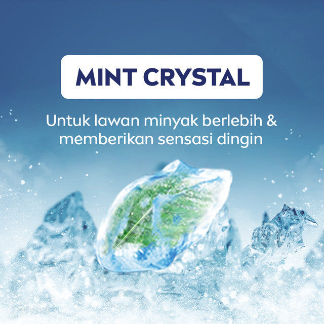 NIVEA MEN Facial Foam Bright Oil Clear Anti Shine + Purify Cooling  50ml - Sabun cuci muka pria mencerahkan minyak berlebih berminyak kulit kusam facial wash pembersih wajah cerah dingin mengecilkan pori komedo - Black Charcoal, Mint Crystal