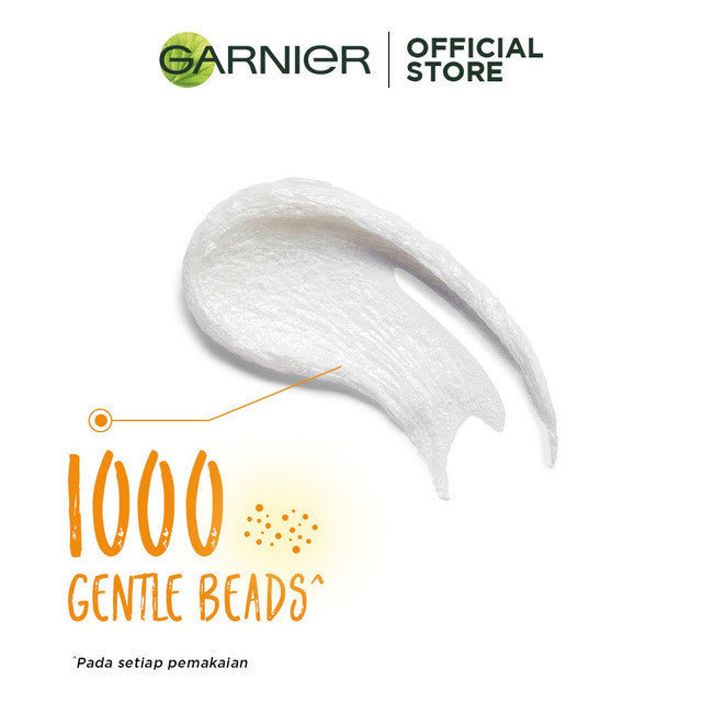 [PAKET HEMAT ISI 2] GARNIER Facial Wash Bright Complete Vitamin C Brightening Scrub Cleanser Face Wash 100ml | Skincare Pembersih Wajah Mencerahkan sabun cuci muka sabun muka glowing dan memutihkan