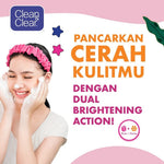 Clean & Clear Natural Bright Face Wash Sabun Cuci Muka Pembersih Pencerah Wajah 50ml