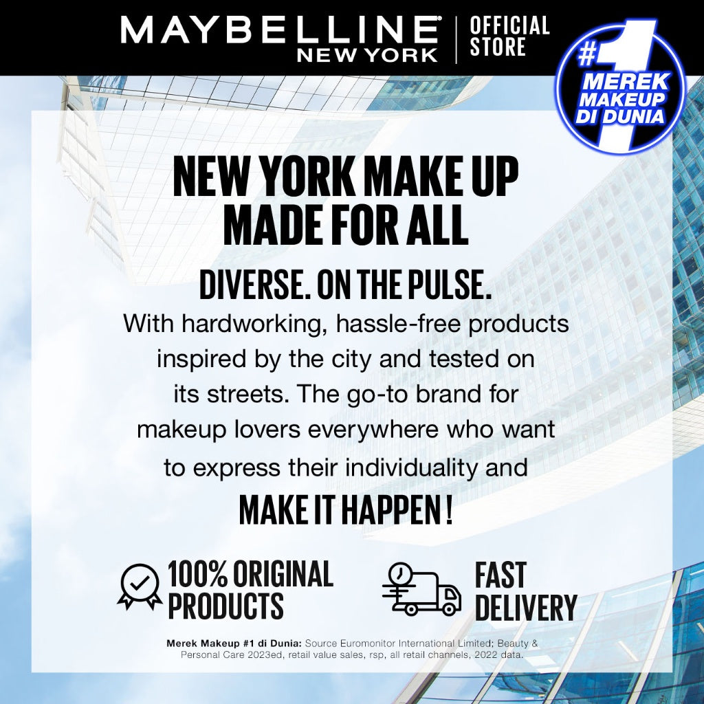 MAYBELLINE OFFICIAL The Falsies Lash Lift Mascara Make Up 8.6ml Waterproof Maskara Bulu Mata Panjang Tahan 16 Jam Volumizing Extending Smudgeproof