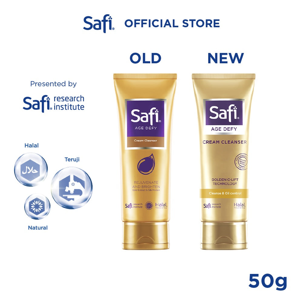 SAFI - Age Defy - Cream Cleanser 50gr - Pembersih Wajah
