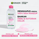 (PAKET HEMAT 5PCS) Bright Complete Vitamin C Day Complete Set - Micellar Pink 125ml, Foam Cleanser 100ml, Day Serum 15ml, Day Cream 50ml & Invisible Serum Sunscreen SPF 50+ PA++++ 30ml