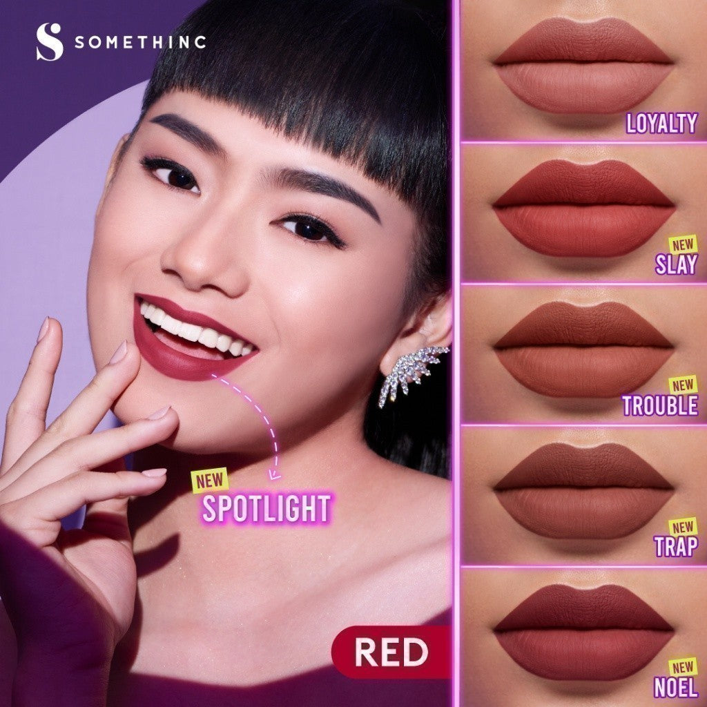 SOMETHINC Idol Blurry Soft Lip Matte - Lip Cream Matte - Lipstik
