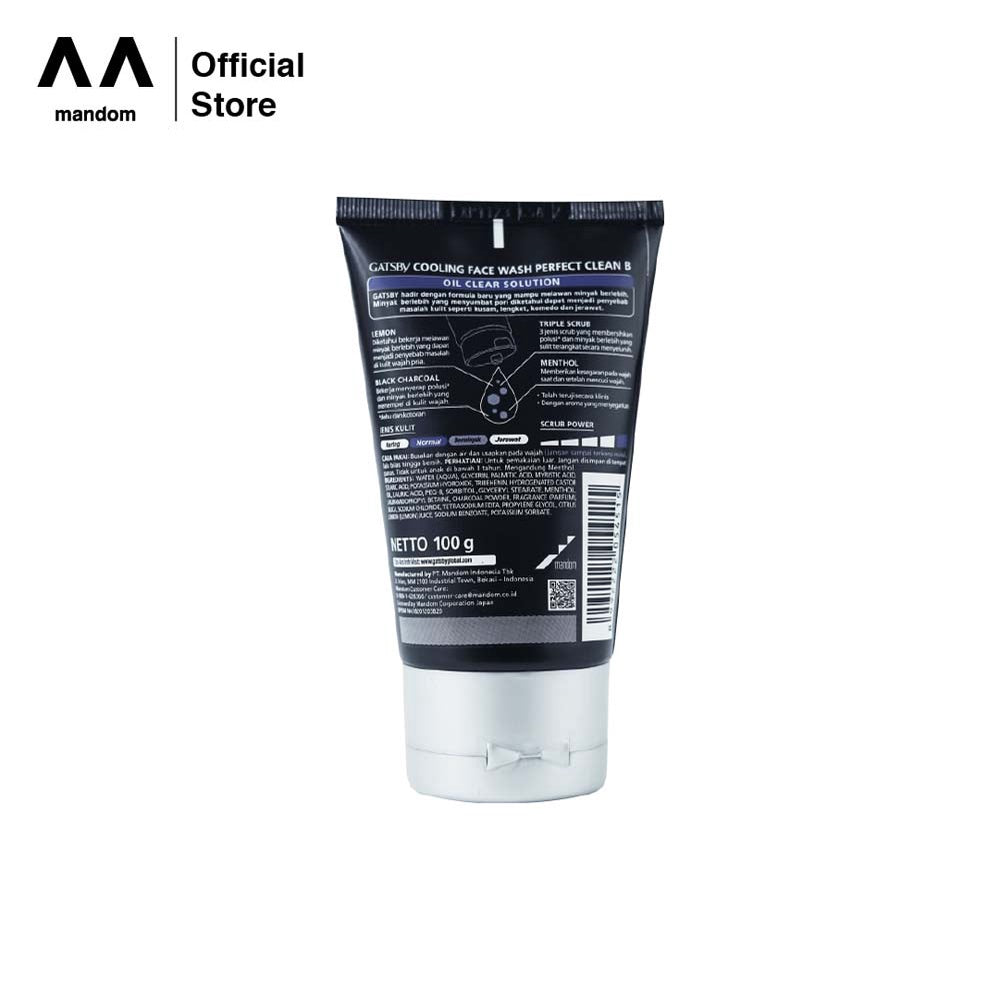 GATSBY Cooling Face Wash - Perfect Clean