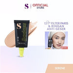 SOMETHINC BADASS Breathable Full Coverage 12HR Serum Foundation - Tahan Hingga 12 Jam - Non Comedogenic