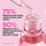 Paket Skincare Garnier Sakura Glow Skin Barrier Set (Micellar Pink 125ml, Serum 30ml, Gel Moisturizer 50ml) - Untuk memperbaiki skin barrier dan kulit glowing
