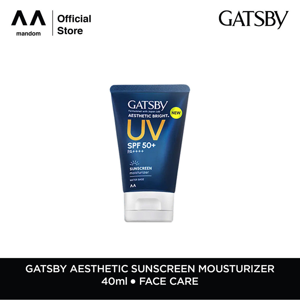 PAKET CERAH BERSIH (Aesthetic Bright Sunscreen Moisturizer, Cooling Face Wash - Perfect Clean, Refreshing Body Wash Brave White 250ml)