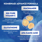 (PAKET HEMAT ISI 3) NIVEA Body Serum Extra Bright C&AHA UV Filter 170ml - Hand body serum lotion eksfoliasi halus gentle exfoliating mencerahkan kulit bening brightening melembabkan kering harian tidak lengket - Vitamin C, Niacinamide, Glutathione, AHA
