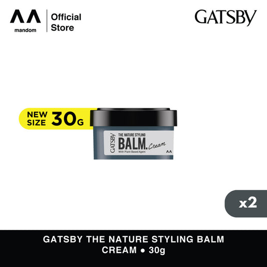 [Twin Pack] GATSBY The Nature Styling Balm Cream