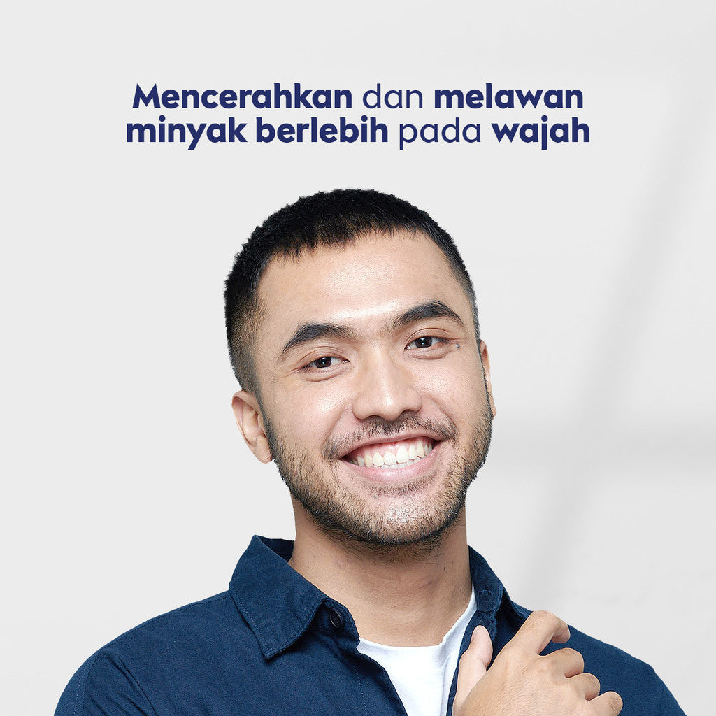 (PAKET HEMAT ISI 3) NIVEA MEN Facial Foam Bright Oil Clear Anti Shine + Purify Cooling 100ml - Sabun cuci muka pria mencerahkan minyak berlebih berminyak kulit kusam pembersih wajah cerah dingin mengecilkan pori komedo - Black Charcoal, Mint Crystal