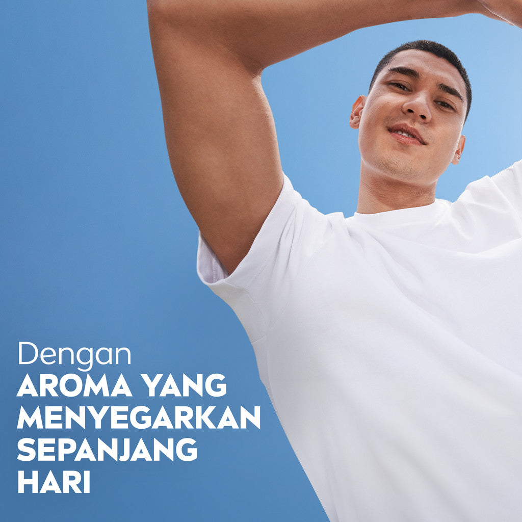 NIVEA MEN Deodorant Roll On Silver Protect 50ml - Deodoran pria anti bakteri antiperspirant anti noda baju wangi segar ketiak kering tahan lama seharian tahan keringat anti bau - Antiperspiran, tidak mengandung ethyl alkohol