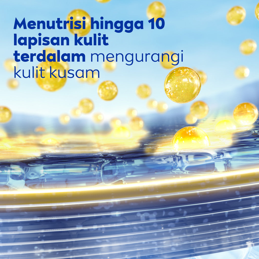 NIVEA Deodorant Roll On Extra Bright Radiant & Smooth 50ml - Deodoran wanita mencerahkan ketiak brightening glowing wangi segar tahan lama seharian anti bau badan keringat - Vitamin C, Ekstrak Licorice, 0% alkohol cocok semua jenis kulit