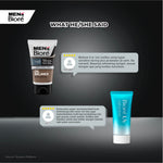 [Double Protection Kit] Men's Biore Non Scrub Sabun Muka Pria Oil Balance 100 gr + UV Aqua Rich Sunscreen Watery Essence 15 gr
