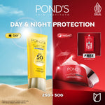 [Day & Night Protection] POND'S Age Miracle Night Cream 50gr & UV Miracle Hydrate SPF 50 25gr