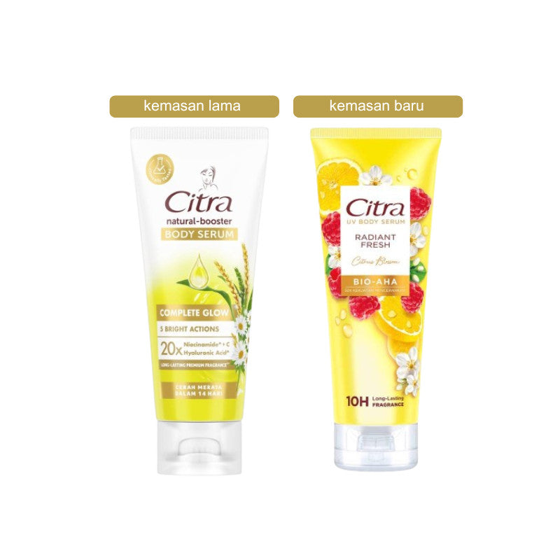 Buy 2 Citra Body Serum Radiant Fresh Bio-Aha 180 ML Twinpack
