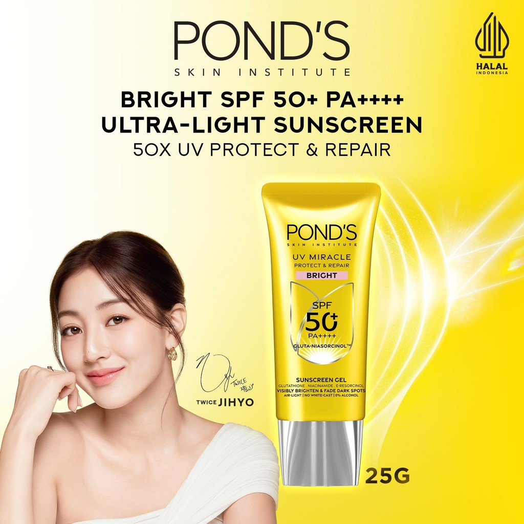 [NEW LAUNCH] PONDS UV MIRACLE BRIGHT SPF 50+ 25G TRIPLEPACK