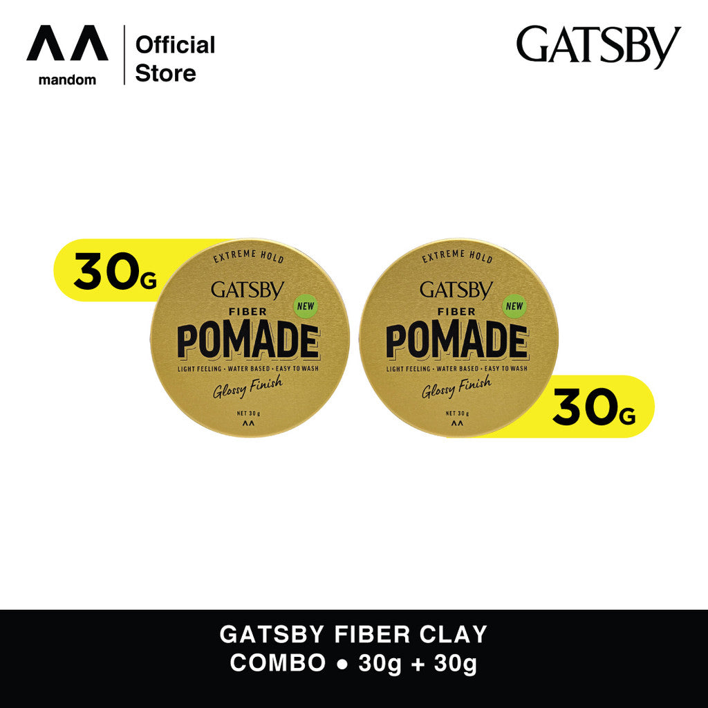 [TWIN PACK] GATSBY Fiber Pomade Mini Series 30 gr