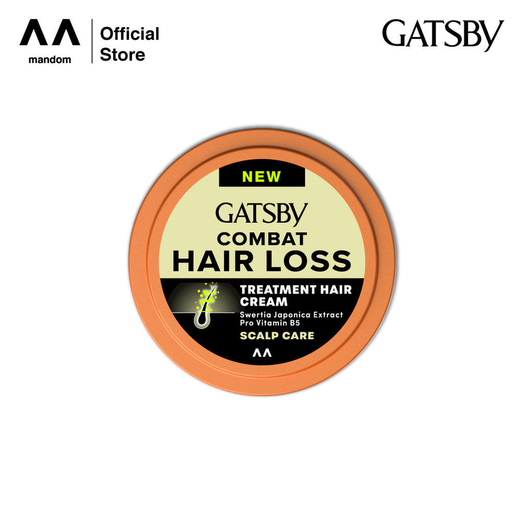 [Twin Pack] Gatsby Treatment Hair Cream Scalp Care 70 gr