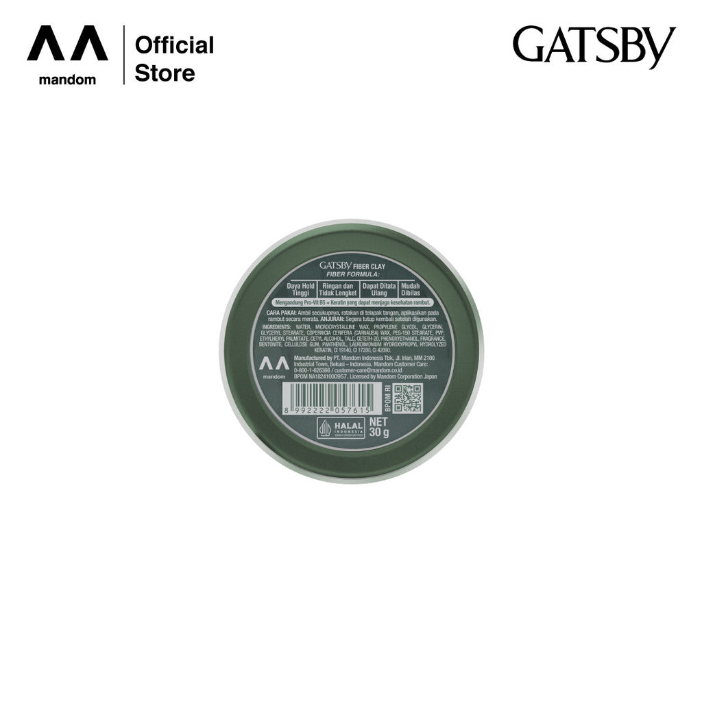 [TWIN PACK] GATSBY Fiber Clay Mini Series 30 gr