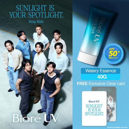 Biore UV Aqua Rich Skincare Sunscreen Waterproof Double UV Filter Watery Essence 40GR