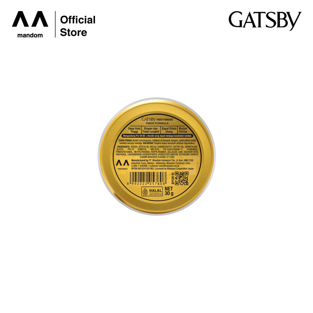 [TWIN PACK] GATSBY Fiber Pomade Mini Series 30 gr