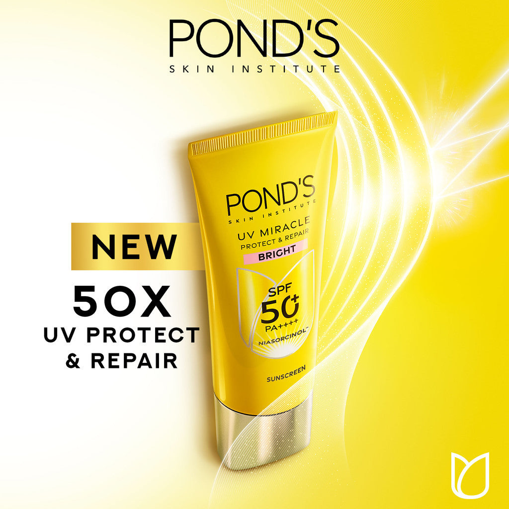 [NEW LAUNCH] PONDS UV MIRACLE BRIGHT SPF 50+ 25G TRIPLEPACK