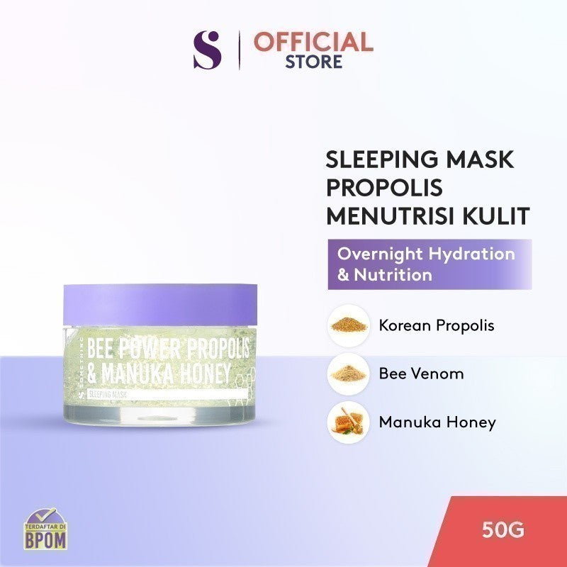 SOMETHINC Bee Power Propolis & Manuka Honey Sleeping Mask