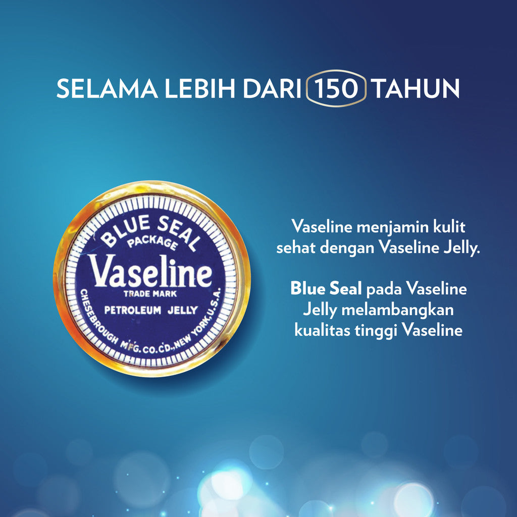 Vaseline Repairing PETROLEUM JELLY Original Kulit Kering 100% Pure 100ml x2