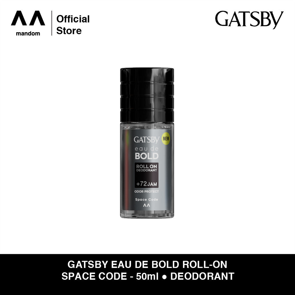 GATSBY EAU DE BOLD Deodorant Roll On Space Code