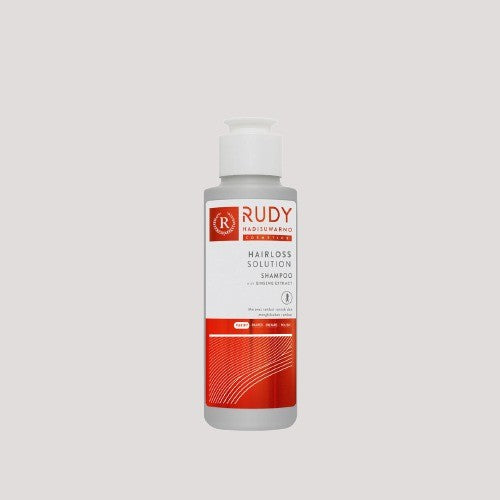 Rudy Hadisuwarno Cosmetics Hairlos Solution Shampoo 100ml Pembersih Rambut Mengurangi Rambut Rontok