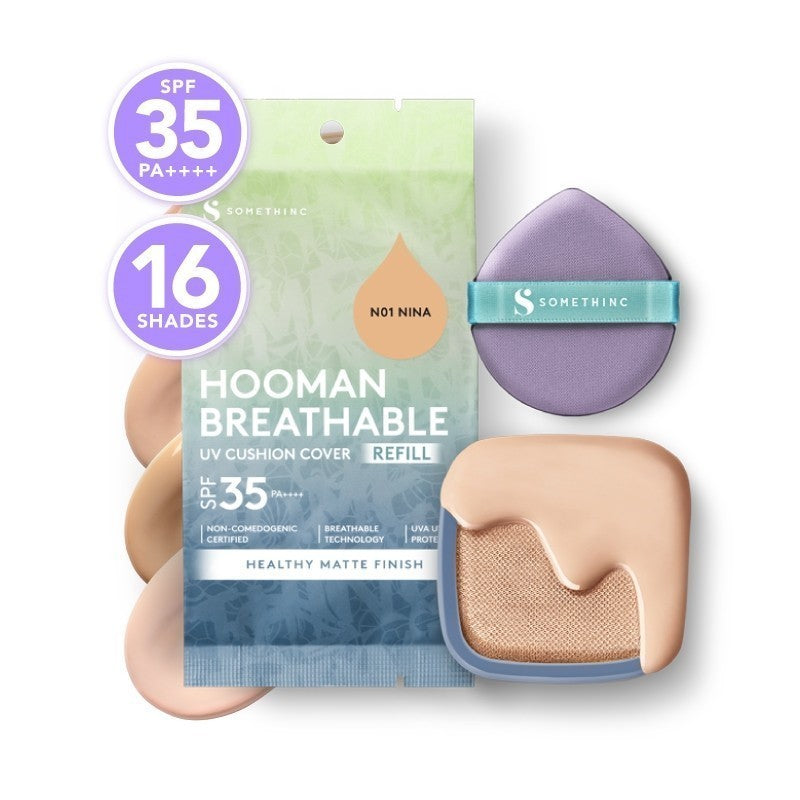 SOMETHINC (REFILL) Hooman Breathable UV Cushion Cover SPF35 PA++++